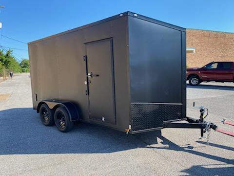 2021 Spartan 7 x 14 x 7 Matte Black Cargo Trailer 2021 Spartan 7 x 14 x 7 Matte Black Cargo Trailer