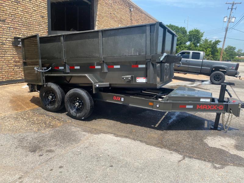 DJX8312 7 x 12 w/2' side extensions 14k dump trailer DJX8312 7 x 12 w/2' side extensions 14k dump trailer