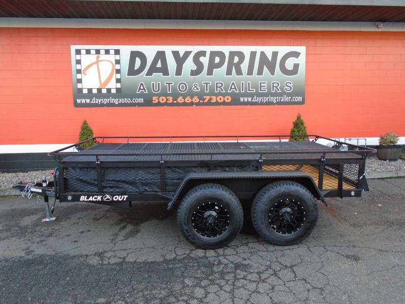 2022 Jumping Jack Trailers JJT6X12X12 BLACKOUT Tent Camper Near Me