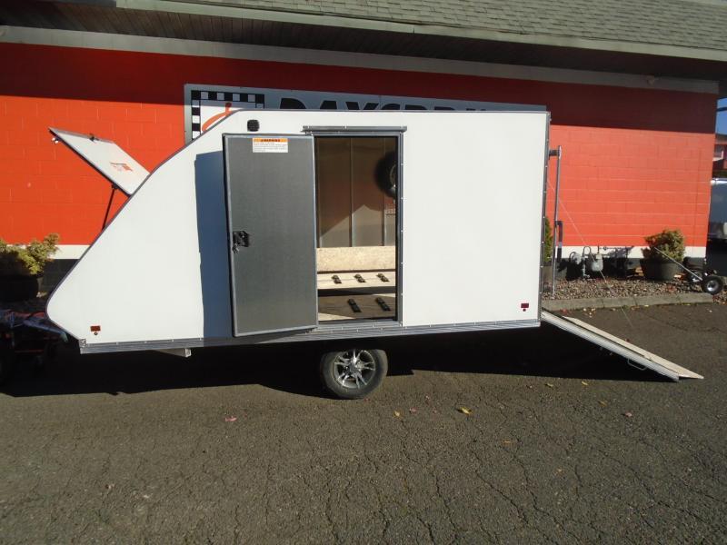 2024 Snopro HYBRID 101X12 2 PLACE Snowmobile Trailer