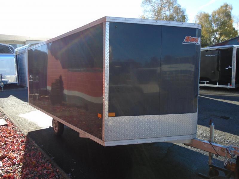 2021 Snopro HYBRID 101X14 Snowmobile Trailer Near Me Trailer