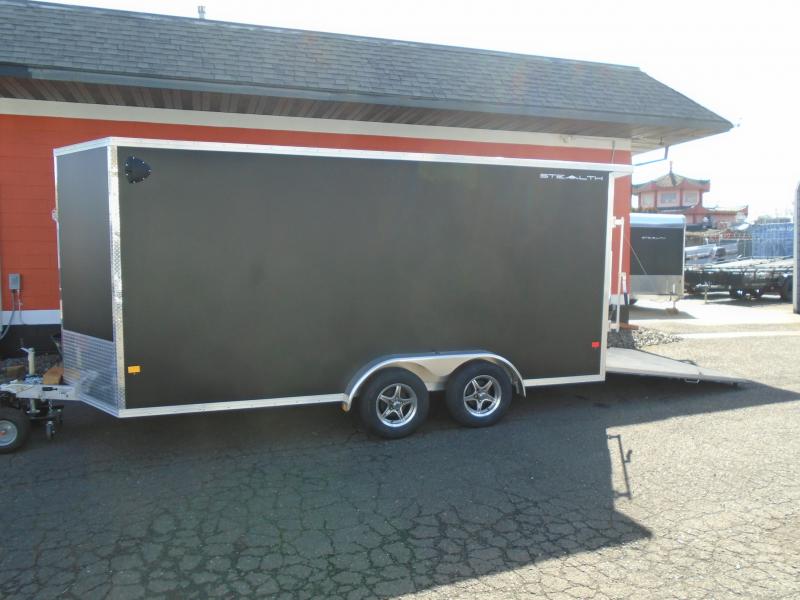 2025 Alcom-Stealth C7.4X16S-IF ATV Trailer