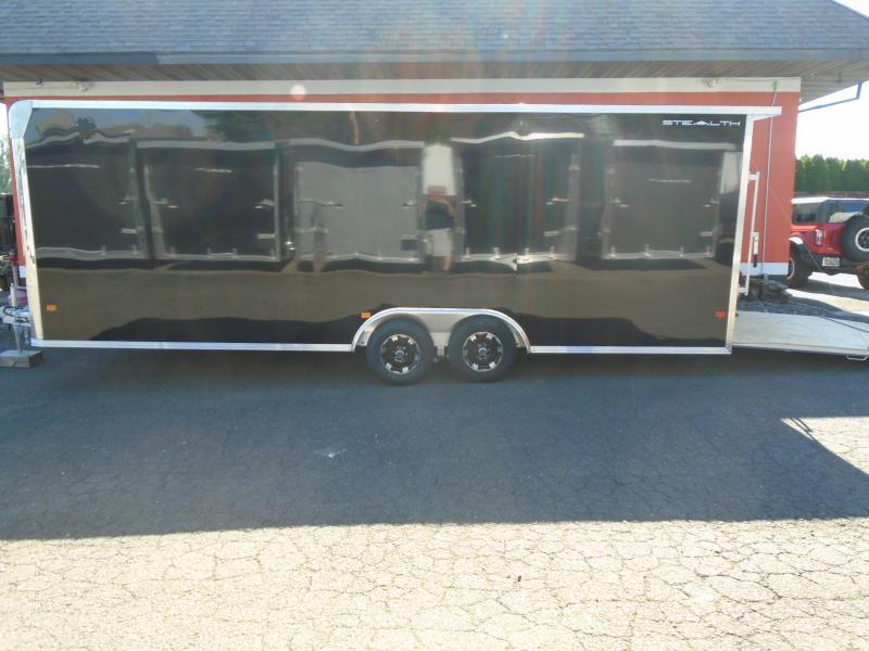 2025 Alcom-Stealth STEALTH 8.5X24 WITH EXTRA HEIGHT ALL ALUMINUM Car / Racing Trailer