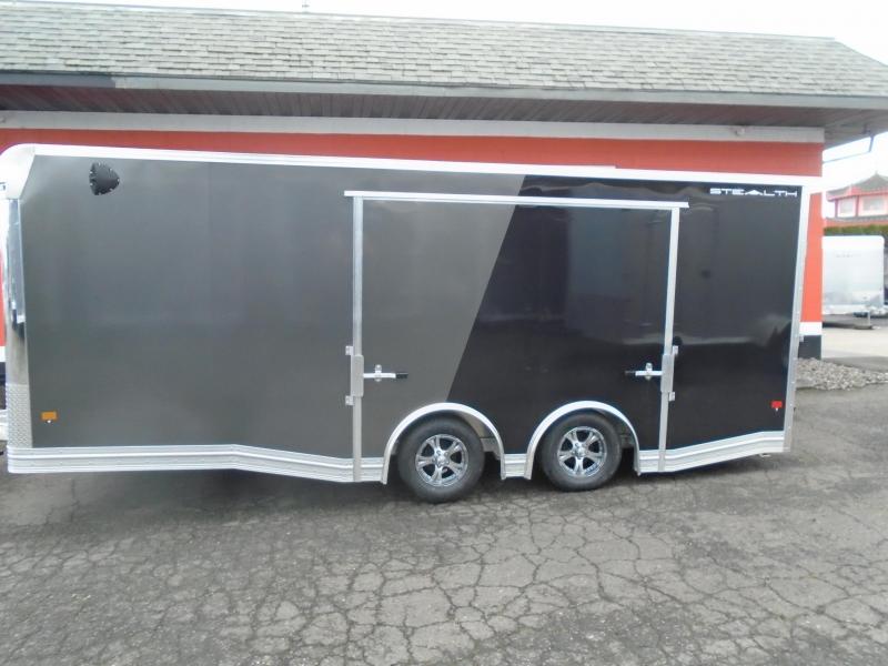 2021STEALTH ALL ALUMINUM LIMITED EDITION 8.5X20CAR HAULER 2021STEALTH ALL ALUMINUM LIMITED EDITION 8.5X20CAR HAULER