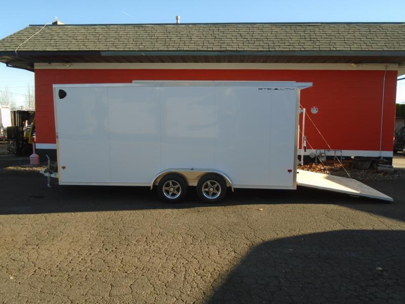 2025 Alcom-Stealth C7.4X18S-IF ATV Trailer