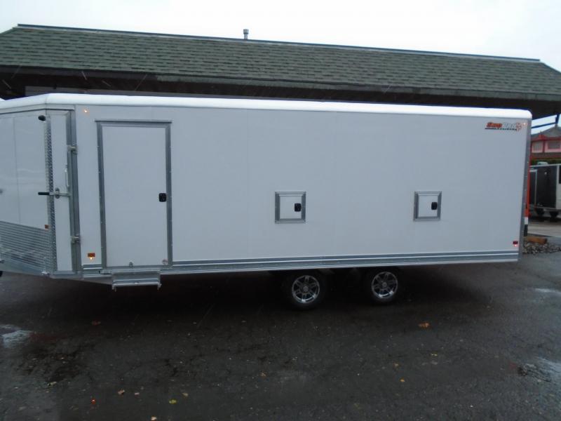 2024 Alcom-Stealth SNOPROE101X22ES Snowmobile Trailer YJdXRw