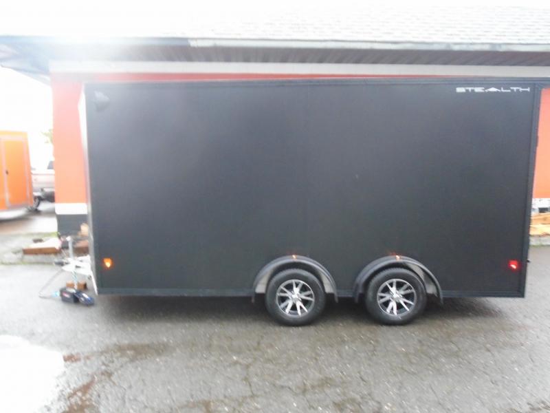 2024 ALL ALUMINUM 7.5X1 UTV ENCLOSED TRAILER