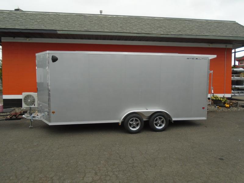2024 Alcom-Stealth C7.4X18S-IF ATV Trailer