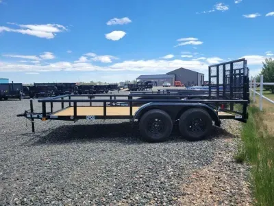2026 Top Hat 14x77" EP Utility Trailer