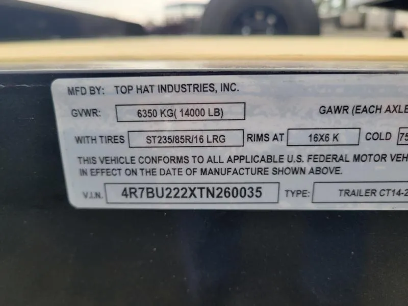 new Tilt Trailers Top Hat Trailers  for sale, in Cheyenne, WY Thumbnail 5