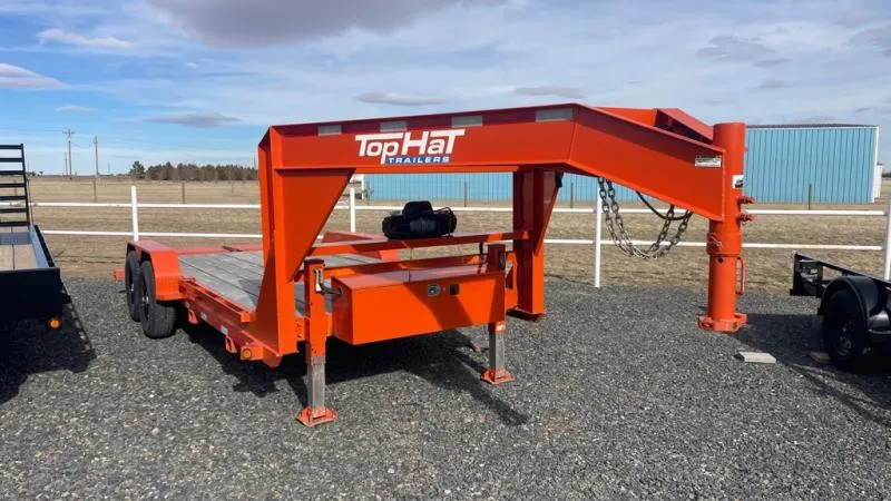 2023 Top Hat 18x83" EHGN 14K Equipment Trailer