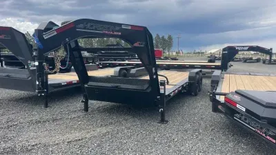 2026 Horizon Trailers ETZ-GN 22x83 Cushion Tilt Equipment Trailer