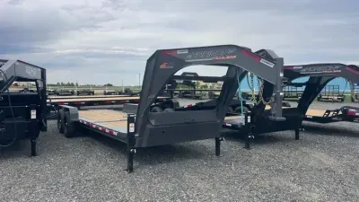 2026 Horizon Trailers ETZ-GN 24x83 Cushion Tilt Equipment Trailer