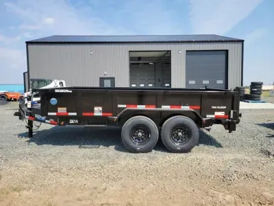 2026 Top Hat 7x14 DX14 14K Dump Trailer