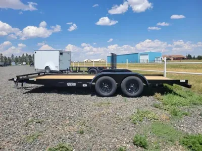 2026 Top Hat BCH 18x83 Car Trailer