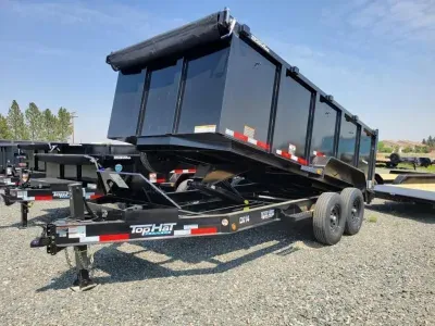 2026 Top Hat 7x16x4 DX14 14K Dump Trailer
