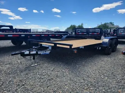 2026 Top Hat BCH 16x83 Car Trailer