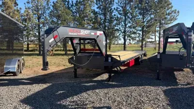 2026 Buckshot Trailers BOLT 30R 25+5x102 - Gooseneck Deckover