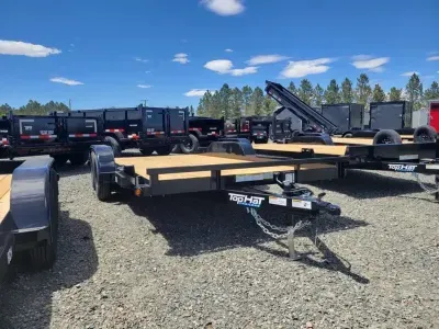2026 Top Hat BCH 16x83 Car Trailer