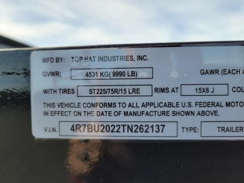 new Car Haulers / Racing Trailers Top Hat Trailers  for sale, in Cheyenne, WY Thumbnail 3