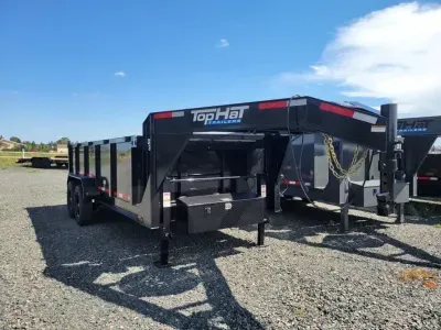 2027 Top Hat DX14GN 7x16x3 14K Dump Trailer