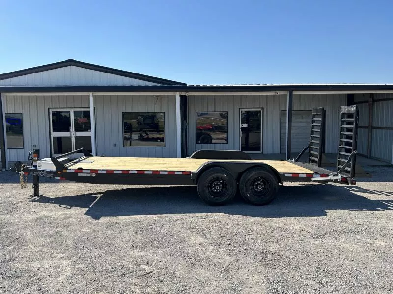 BlackHawk Trailers 83x20 Blackhawk Equipment Hauler 14k Equipment Trailer