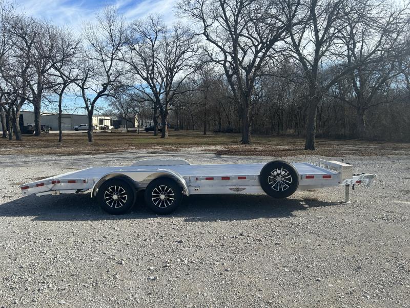 82x18+2 Aluminum H&H Aluminum Car Hauler