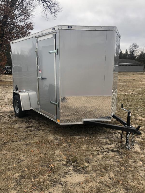 2021 Rhino Trailers 6x10 Enclosed Cargo Trailer Near Me Trailer