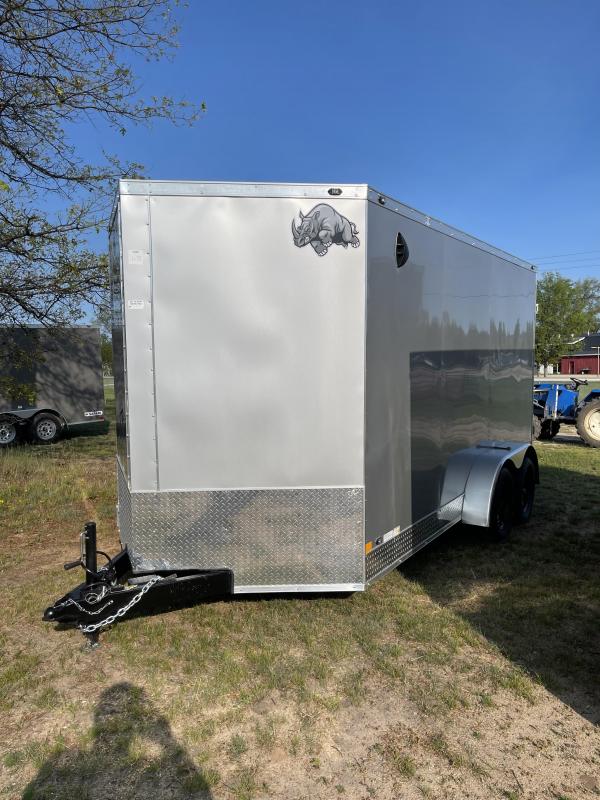 2021 Rhino Trailers 7 x 14 Enclosed Cargo Trailer 2021 Rhino Trailers 7 x 14 Enclosed Cargo Trailer