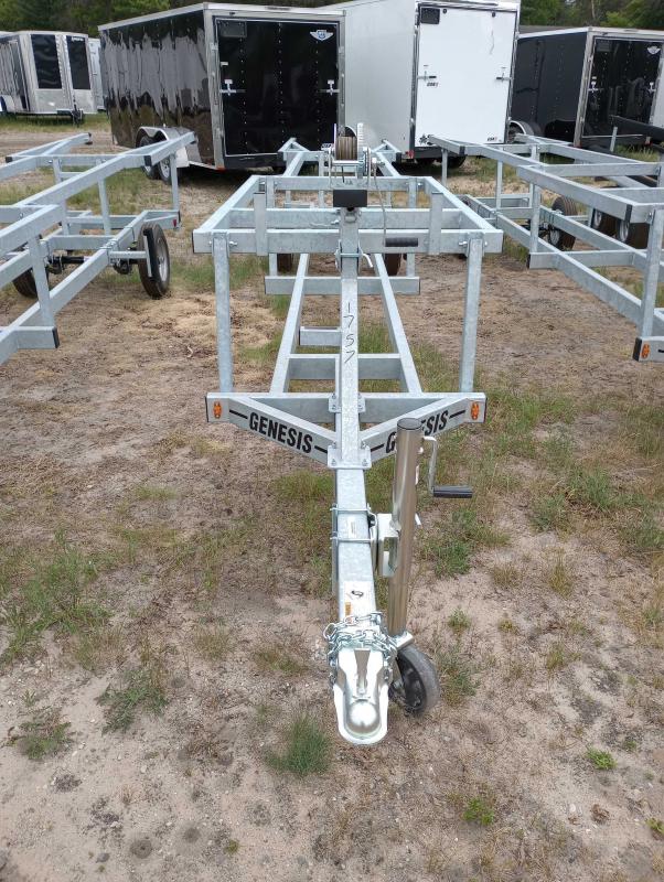 2023 Genesis Trailers 20 Pontoon Boat Trailer Utility, Car, Clearance