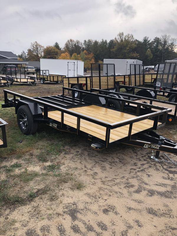 2023 Fox Trailers 77 x 12 Landscape Trailer USA Trailers Michigan's