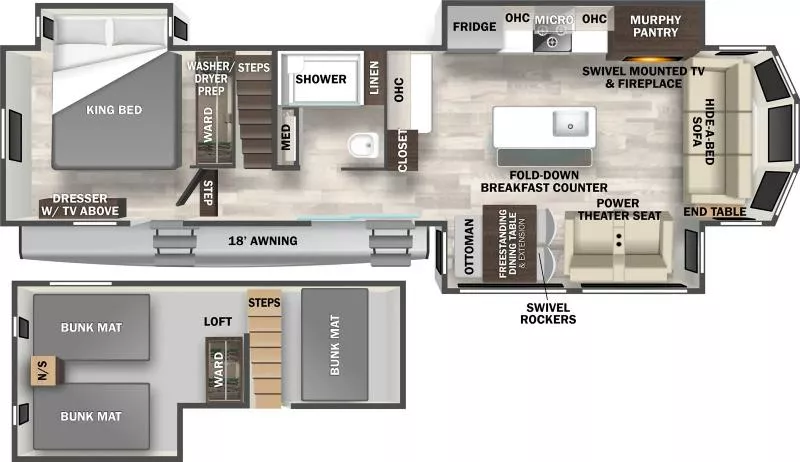 new Park Models Forest River Cedar Creek Cottage for sale, in Mayfield, KY Thumbnail 2