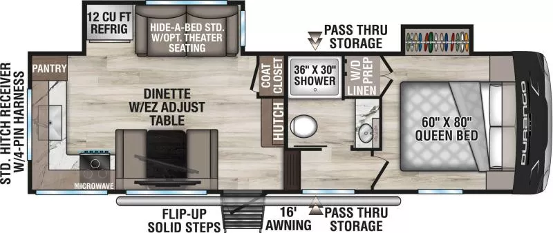 new Fifth Wheel Trailers Kz Durango for sale, in Mayfield, KY Thumbnail 2