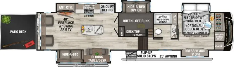 new Fifth Wheel Trailers Kz Durango Gold for sale, in Mayfield, KY Thumbnail 2