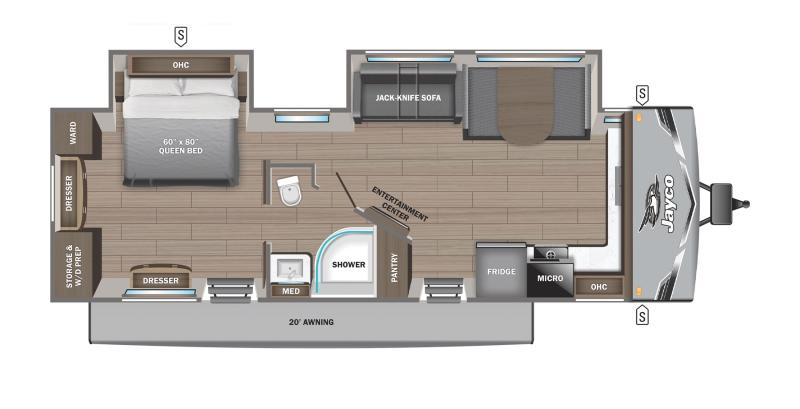new Travel Trailers Jayco Jay Flight SLX for sale, in Mayfield, KY Thumbnail 2