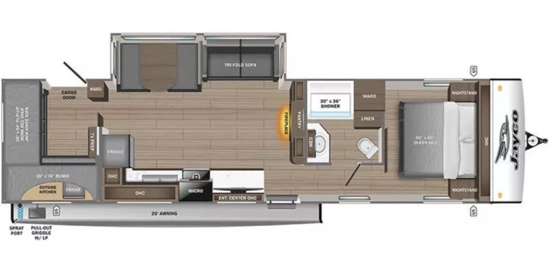 new Travel Trailers Jayco Jay Feather for sale, in Mayfield, KY Thumbnail 2