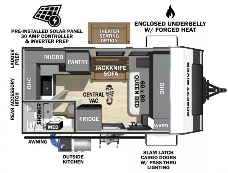 new Travel Trailers Forest River IBEX for sale, in Paducah, KY Thumbnail 2
