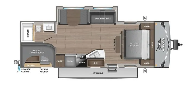 new Travel Trailers Jayco Jay Flight SLX for sale, in Mayfield, KY Thumbnail 2