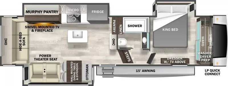 new Fifth Wheel Trailers Forest River  for sale, in Paducah, KY Thumbnail 2