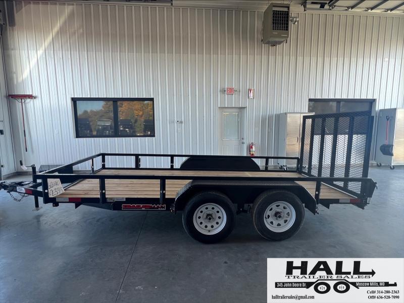 2023 Trailerman 82"x16' 7K Utility Trailer Trailers for Sale in Moscow Mills, MO Cargo