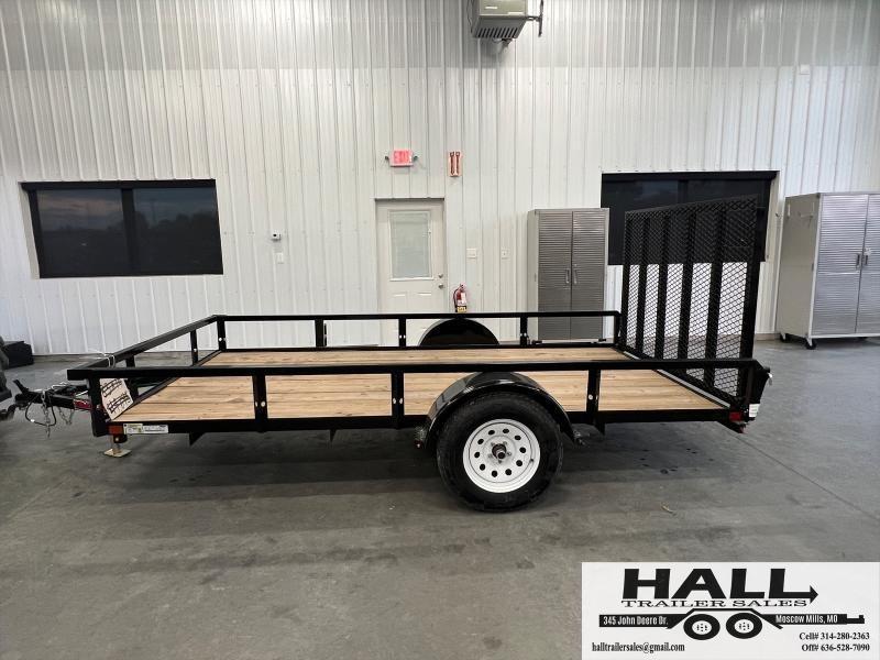 2023 Trailerman 76"x12' 3K S/A Utility Trailer Trailers for Sale in