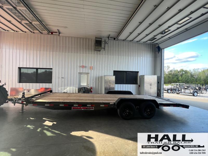 2024 Trailerman 84" X 20'+2' 10K Heavy Car Hauler Trailer 6nWUoS2z9o2m