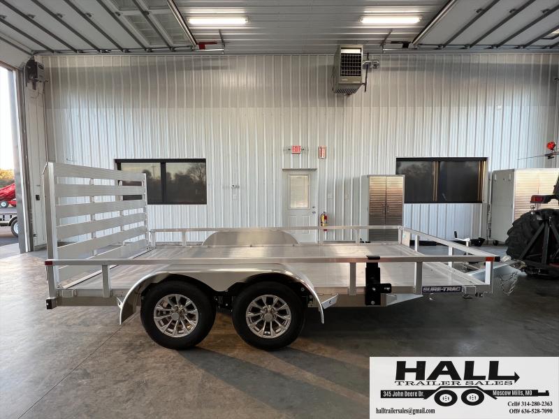 2024 SureTrac 7'x14' 7K Aluminum Utility Trailer Trailers for Sale