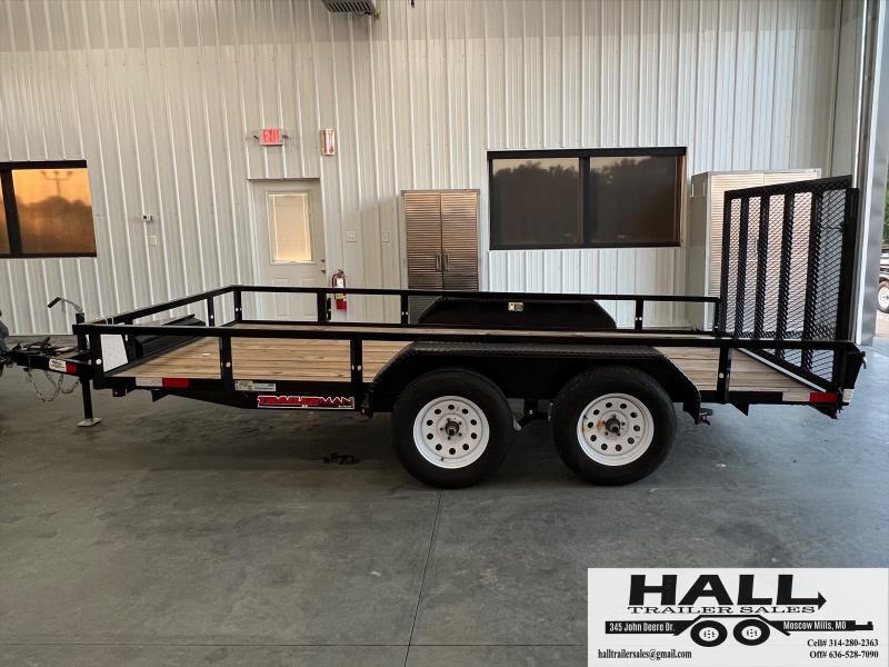 2023 Trailerman 82"x12' 7K Utility Trailer Trailers for Sale in