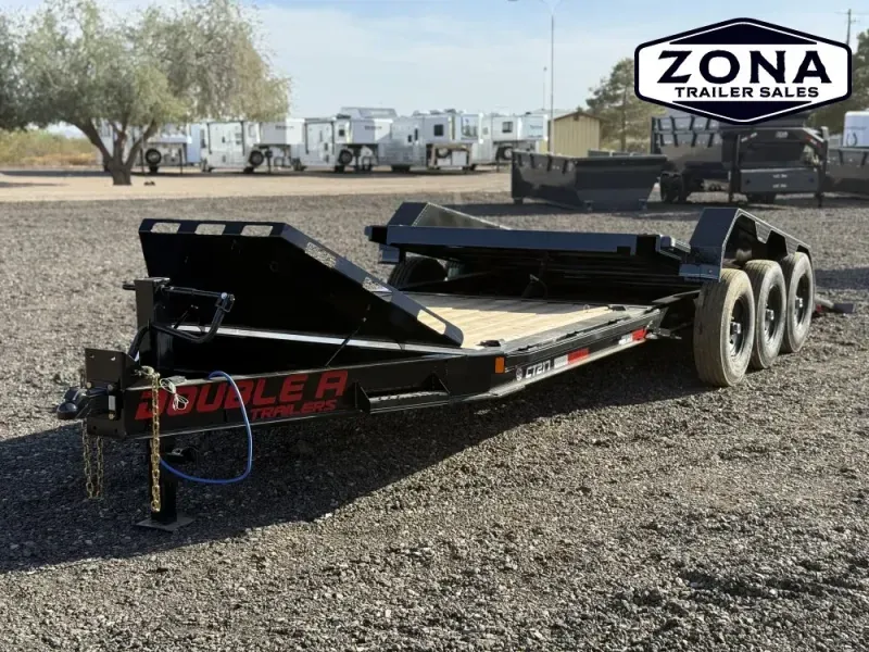 2026 Double A Trailers CT217 24ft Split Tilt