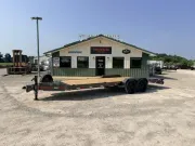 2027 Maxx-D Trailers EHX8322 22' X 83" I-Beam Equipment Trailer 17.5K W/ MAXX Ramps 