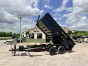 2026 Texas Pride DT 7' X 14' X 3' 14K Telescopic Dump Trailer 3' Si 
