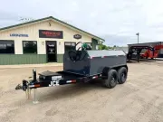 2027 JCE Trailers 990 Gallon Fuel Tank Trailer With Pump 14K GVWR *FARM/AG USE* 