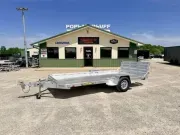 2027 Aluma 7814S-BT  78" X 14' Single Axle Utility Bi Fold Ta 