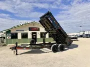 2026 Maxx-D Trailers DJX8314 83" x 14' 14k Dump W/ 2' Sides-7GA Floor (8k Axles) 